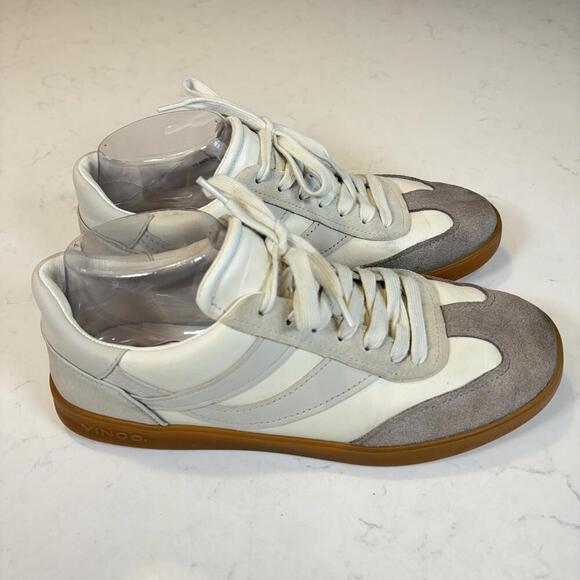 Vince Shoes - Vince. Women’s Oasis Leather And Suede Sneakers - Size 9